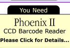 Phoenix II Barcode Reader